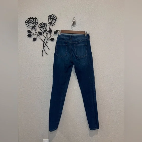 PacSun Mid-Rise Skinniest Blue Jeans Stretch Size 24 - Picture 6 of 6